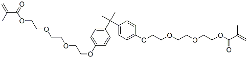 CAS 登录号：56744-46-8， 2,2-二[4-[9-(甲基丙烯酰氧基)-1,4,7-三氧杂壬烷-1-基]苯基]丙烷