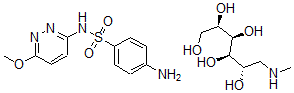 CAS 登录号：56782-29-7， 磺胺林葡甲胺