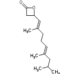 CAS 登录号：56817-97-1， 4-[(1E,5E)-2,6,8-三甲基-1,5-壬二烯-1-基]-2-氧杂环丁酮