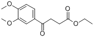 CAS 登录号：56872-60-7， 4-(3,4-二甲氧基苯基)-4-氧代丁酸乙酯