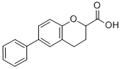 CAS 登录号：56926-39-7， 6-苯基色满-2-羧酸