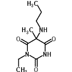 CAS#: 569336-79-4, 1-Ethyl-5-Methyl-5-(Propylamino)-2,4,6(1H,3H,5H)-Pyrimidinetrione