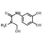 CAS#: 569345-95-5, 3-(3,4-Dihydroxyphenyl)-1-(Hydroxymethyl)-1-Methylurea