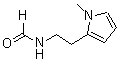 CAS 登录号：569351-24-2， N-[2-(1-甲基吡咯-2-基)乙基]甲酰胺