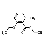 CAS 登录号：569364-53-0， 乙基2-乙氧基-6-甲基-1,3-环己二烯-1-羧酸酯
