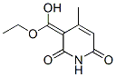 CAS 登录号：56951-00-9， (3Z)-3-(乙氧基-羟基-亚甲基)-4-甲基-吡啶-2,6-二酮