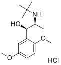CAS 登录号：5696-15-1， alpha-[1-(叔丁基氨基)乙基]-2,5-二甲氧基苄醇盐酸盐
