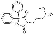 CAS 登录号：56976-66-0， 5,5-二苯基海因-3-丁酸