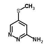 CAS#: 57036-82-5, 5-(Methylsulfanyl)-3-Pyridazinamine
