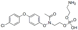 CAS#: 57039-16-4, Phosphoric Acid 2-Aminoethyl 2-[[4-(4-Chlorophenoxy)Phenoxy]Acetylamino]Ethyl Ester