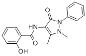 CAS 登录号：5712-95-8， 水杨酰胺基非那宗