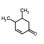 CAS#: 5715-25-3, 4,5-Dimethyl-2-Cyclohexen-1-One