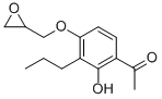 CAS 登录号：57161-85-0， 1-[2-羟基-4-(环氧乙烷-2-基甲氧基)-3-丙基苯基]乙烷-1-酮