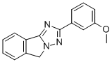 CAS 登录号：57170-08-8， 2-(3-甲氧基苯基)-5H-S-三唑并(5,1-a)异吲哚