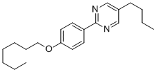 CAS 登录号：57202-14-9， 5-丁基-2-(4-庚氧基-苯基)-嘧啶