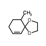 CAS#: 57204-96-3, 10-Methyl-1,4-Dioxaspiro[4.5]Dec-6-Ene