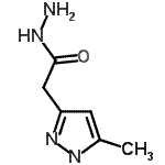 CAS 登录号：57245-91-7， 2-(5-甲基-1H-吡唑-3-基)乙酰肼