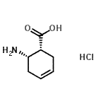CAS#: 57266-56-5, (1R,6S)-6-Amino-3-Cyclohexene-1-Carboxylic Acid Hydrochloride (1:1)