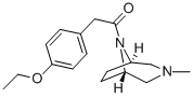 CAS 登录号：57269-45-1， 8-(4-乙氧基苯基乙酰基)-3-甲基-3,8-二氮杂双环(3.2.1)辛烷