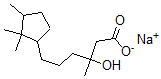 CAS#: 57272-28-3, beta-Hydroxy-beta,2,2,3-Tetramethylcyclopentanehexanoic Acid Sodium Salt