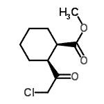 CAS#: 57280-64-5, Methyl (1R,2S)-2-(Chloroacetyl)Cyclohexanecarboxylate