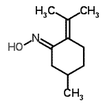 CAS#: 57291-09-5, (1E)-N-Hydroxy-2-Isopropylidene-5-Methylcyclohexanimine