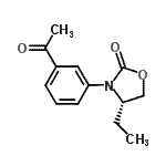 CAS#: 572923-14-9, (4S)-3-(3-Acetylphenyl)-4-Ethyl-1,3-Oxazolidin-2-One