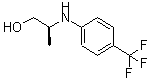 CAS 登录号：572923-22-9， (2S)-2-[[4-(三氟甲基)苯基]氨基]-1-丙醇