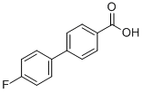 CAS 登录号：5731-10-2， 4'-氟-联苯-4-羧酸