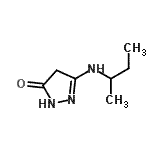 CAS 登录号：57338-45-1， 5-(仲-丁基氨基)-2,4-二氢-3H-吡唑-3-酮