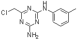 CAS 登录号：573950-75-1， 6-(氯甲基)-N-(3-甲基苯基)-1,3,5-三嗪-2,4-二胺