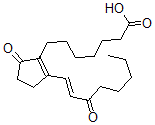 CAS 登录号：57400-40-5， 15-氧代前列腺素 B1
