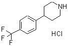 CAS#: 574008-73-4, 4-(4-(Trifluoromethyl)Phenyl)Piperidine Hydrochloride