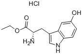 CAS 登录号：57432-62-9， L-2-氨基-3-(5-羟基吲哚基)丙酸乙酯盐酸盐
