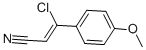 CAS#: 57466-68-9, 3-Chloro-3-(4-Methoxyphenyl)Acrylonitrile