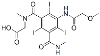 CAS 登录号：57469-58-6， 2-[N-[2,4,6-三碘-3-[(2-甲氧基乙酰基)氨基]-5-(甲基氨基羰基)苯甲酰基]-N-甲基氨基]乙酸