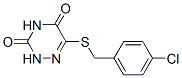 CAS#: 5747-49-9, 6-[(4-Chlorophenyl)Methylsulfanyl]-2H-1,2,4-Triazine-3,5-Dione