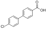 CAS 登录号：5748-41-4， 4'-氯-联苯-4-羧酸