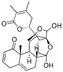 CAS 登录号：57485-60-6， (13R,22R)-13,14:18,20-二环氧-14,18,22-三羟基-1-氧代-13,14-开环麦角甾-2,5,24-三烯-26-酸 26,22-内酯