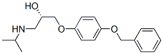 CAS 登录号：57526-82-6， (S)-1-[4-(苄氧基)苯氧基]-3-(异丙基氨基)丙-2-醇