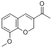 CAS 登录号：57543-54-1， 1-(8-甲氧基-2H-苯并吡喃-3-基)-1-乙酮