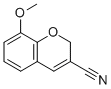 CAS 登录号：57543-69-8， 8-甲氧基-2H-苯并吡喃-3-甲腈