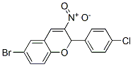 CAS#: 57544-18-0, 6-Bromo-2-(4-Chlorophenyl)-3-Nitro-2H-1-Benzopyran
