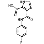 CAS#: 575497-25-5, 4-[(4-Fluorophenyl)Carbamoyl]-1H-Imidazole-5-Carboxylic Acid