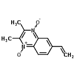 CAS 登录号：575502-28-2， 2,3-二甲基-6-乙烯基喹喔啉1,4-二氧化物
