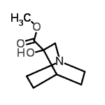 CAS 登录号：57598-88-6， 甲基3-羟基奎宁环-3-羧酸酯