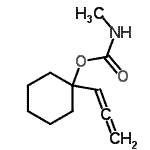 CAS#: 57649-53-3, 1-Propadienylcyclohexyl Methylcarbamate
