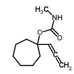 CAS#: 57649-54-4, 1-Propadienylcycloheptyl Methylcarbamate