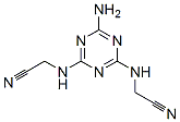 CAS 登录号：5766-70-1， 2,2-((6-氨基-1,3,5-三嗪-2,4-二基)二亚胺)二-乙腈