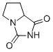 CAS 登录号：5768-79-6， 六氢-3H-吡咯并[1,2-c]咪唑-1,3-二酮